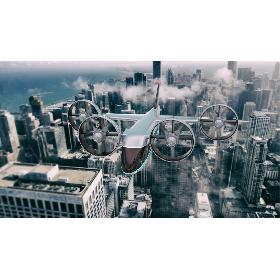 3D Bell Nexus 4EX Flying Car - 2020 model